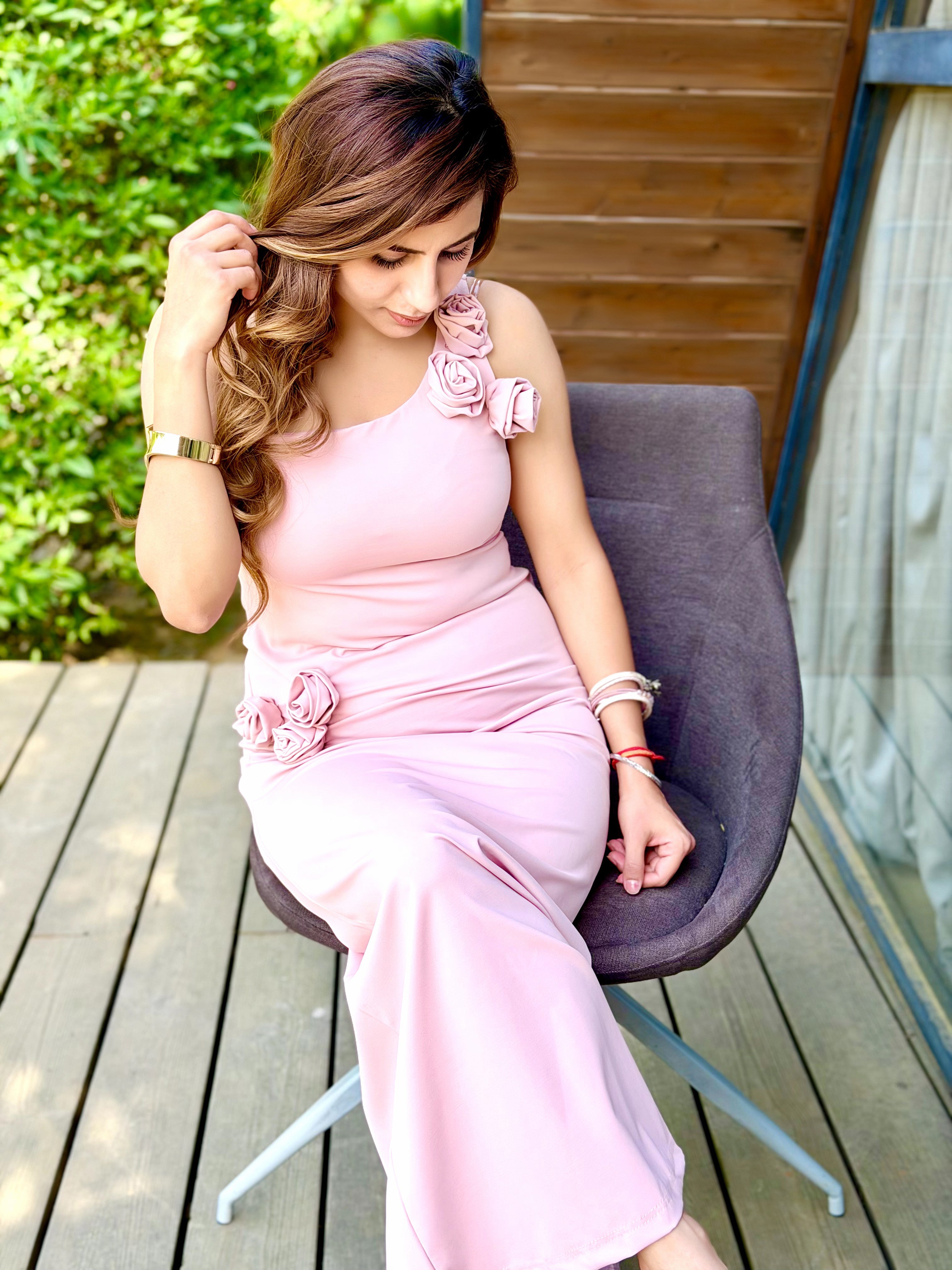 Amara Blush Bodycon Dress