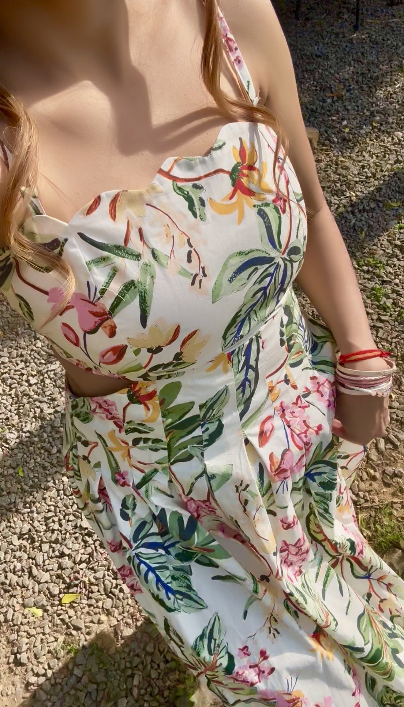 Elara Tie-Back Dress